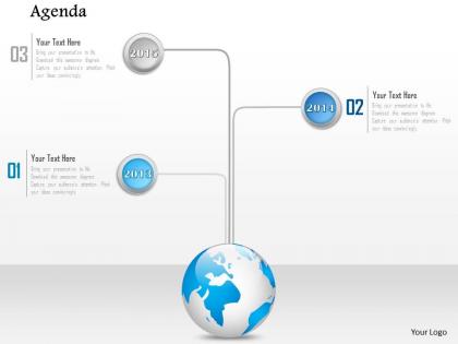 1014 business plan global timeline agenda powerpoint presentation template