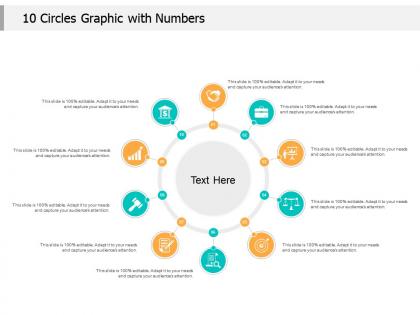 10 circles graphic with numbers
