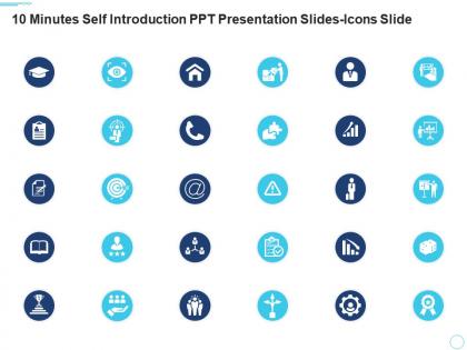 10 minutes self introduction ppt presentation slides icons slide ppt powerpoint presentation gallery display