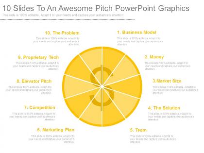 10 slides to an awesome pitch powerpoint graphics