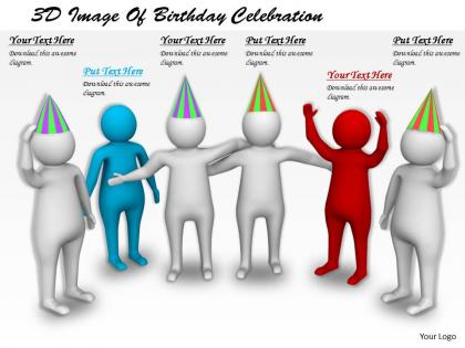 1113 3d image of birthday celebration ppt graphics icons powerpoint