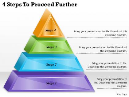 1113 business ppt diagram 4 steps to proceed further powerpoint template