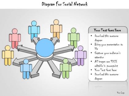 1113 business ppt diagram diagram for social network powerpoint template