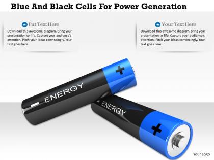 1114 blue and black cells for power generation image graphic for powerpoint