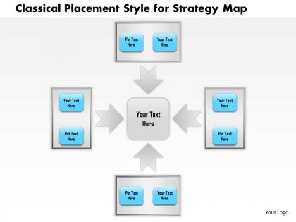 1114 classical placement style for strategy map powerpoint presentation