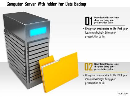 1114 computer server with 1114 folder for data backup image graphics for powerpoint