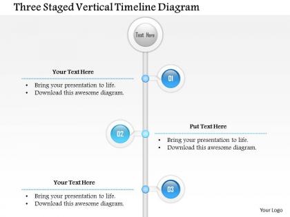 1114 three staged vertical timeline diagram powerpoint template