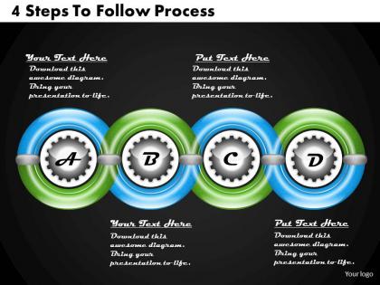 1213 business ppt diagram 4 steps to follow process powerpoint template
