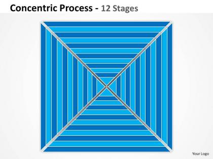 12 stages sqare concentric diagram