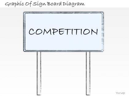 1814 business ppt diagram graphic of sign board diagram powerpoint template