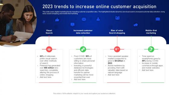 2023 Trends To Increase Online Customer Acquisition Online And Offline Client Acquisition
