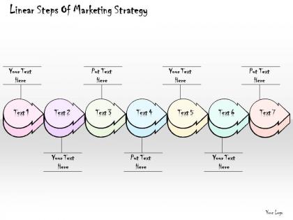 2102 business ppt diagram linear steps of marketing strategy powerpoint template