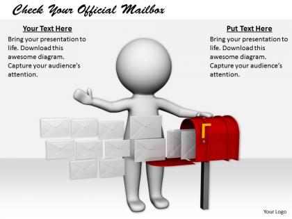 2413 check your official mailbox ppt graphics icons powerpoint