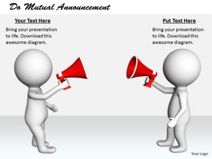 2413 do mutual announcement ppt graphics icons powerpoint