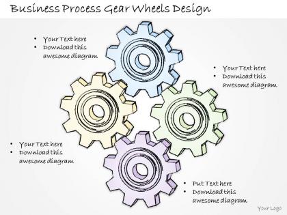2502 business ppt diagram business process gear wheels design powerpoint template