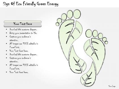 2502 business ppt diagram sign of eco freindly green energy powerpoint template