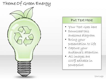 2502 business ppt diagram theme of green energy powerpoint template