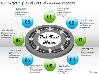 2613 business ppt diagram 8 stages of business planning process powerpoint template