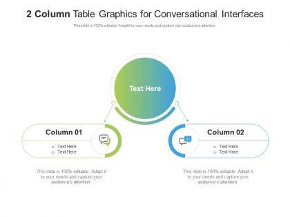 2 Column Table Infographic PowerPoint Presentation and Slides PPT ...