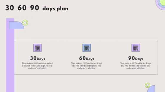30 60 90 Days Plan Brand Extension Guide