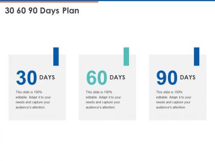 30 60 90 days plan c1082 ppt powerpoint presentation ideas portfolio