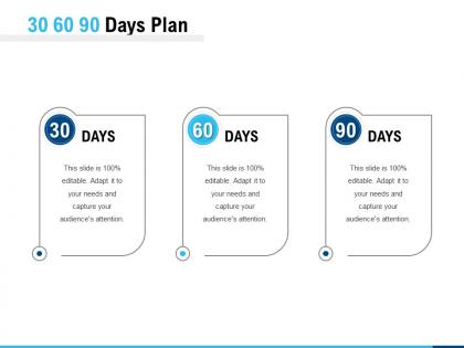 30 60 90 days plan c1130 ppt powerpoint presentation ideas deck