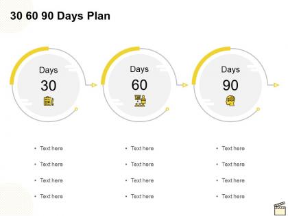 30 60 90 days plan c1146 ppt powerpoint presentation gallery structure