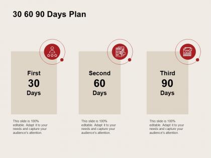30 60 90 days plan checklist c925 ppt powerpoint presentation file icons