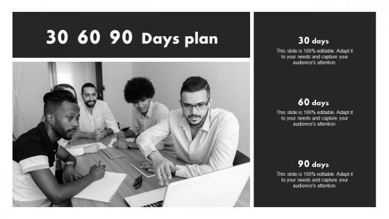 30 60 90 Days Plan Developing Employee Value Proposition For Talent Management