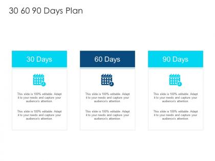 30 60 90 days plan drug discovery development concepts elements ppt pictures themes