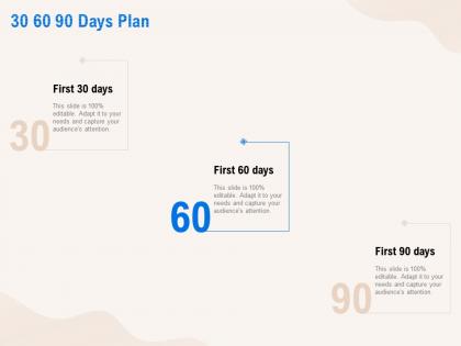 30 60 90 days plan m220 ppt powerpoint presentation outline layouts