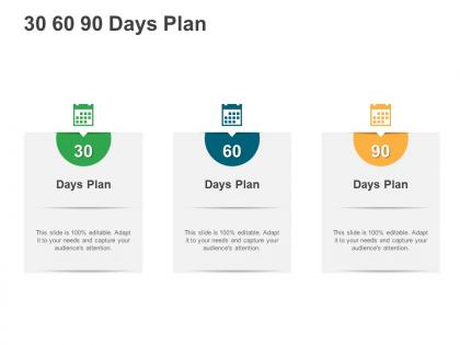 30 60 90 days plan m3016 ppt powerpoint presentation diagram ppt