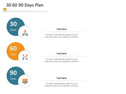 30 60 90 days plan m3399 ppt powerpoint presentation layouts format