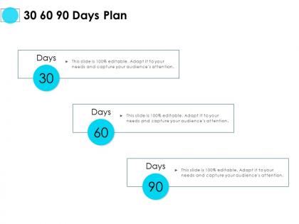 30 60 90 days plan management l724 ppt powerpoint presentation