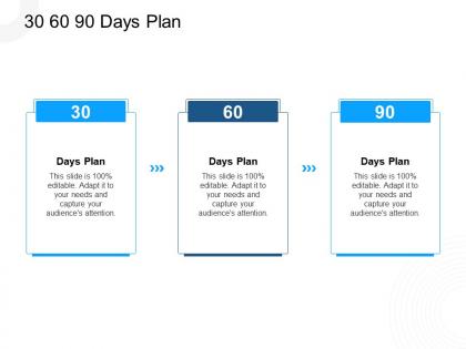 30 60 90 days plan n398 powerpoint presentation aids