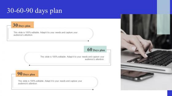 30 60 90 Days Plan Optimizing Online Ecommerce Store To Increase Product Sales