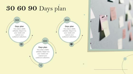 30 60 90 Days Plan Reducing Customer Acquisition Cost By Preventing Churn