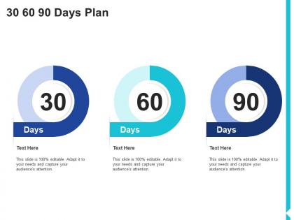 30 60 90 days plan solution assessment and validation