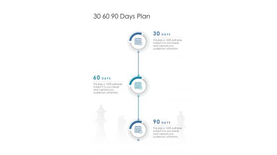 30 60 90 Days Plan Strategic HRM Outsourcing Proposal One Pager Sample Example Document