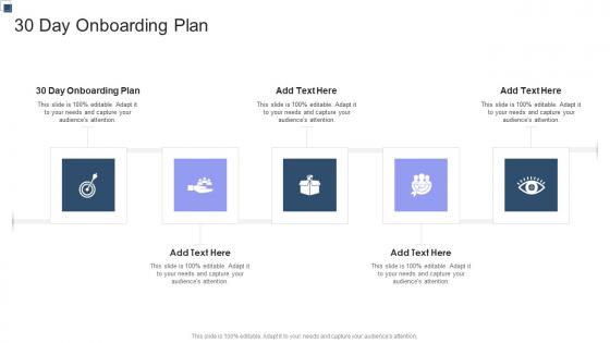 30 Day Onboarding Plan In Powerpoint And Google Slides Cpb