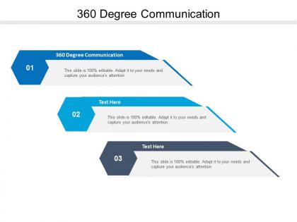 360 degree communication ppt powerpoint presentation icon introduction cpb