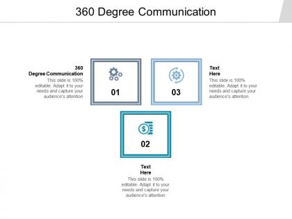 360 degree communication ppt powerpoint presentation ideas tips cpb