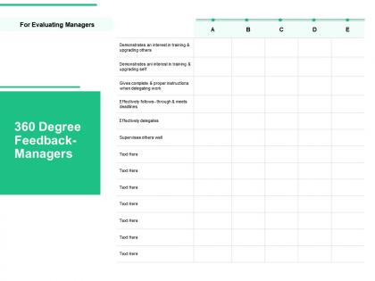 360 degree feedback managers a1257 ppt powerpoint presentation ideas slide download