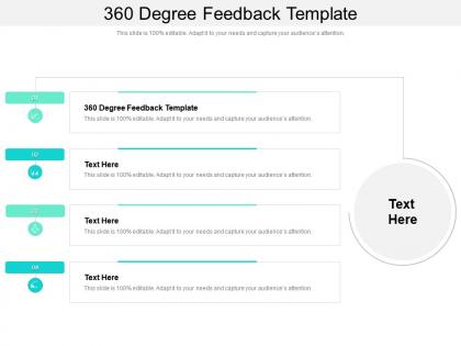 360 degree feedback template ppt powerpoint presentation pictures tips cpb
