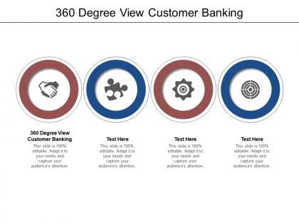 360 degree view customer banking ppt powerpoint presentation layouts example cpb