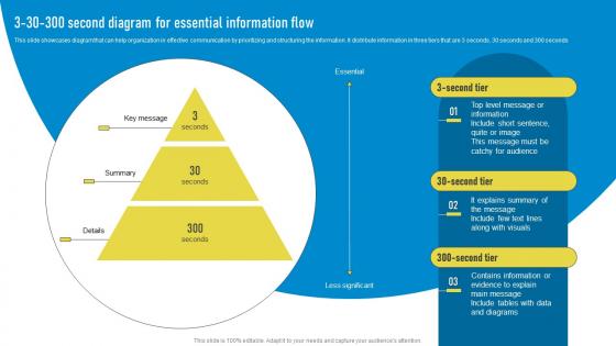 3 30 300 Second Diagram For Essential Information Flow Playbook For Innovation Learning