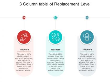 Three Column Table - SlideTeam