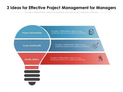 3 ideas for effective project management for managers