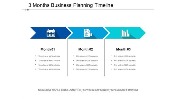 3 months business planning timeline