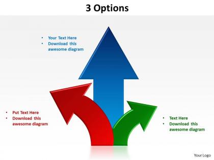 3 options powerpoint slides 2